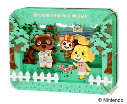 『どうぶつの森』ペーパークラフトが超豪華!たぬきち、しずえさんなど日常と季節の移ろいを感じる注目アイテムが発売