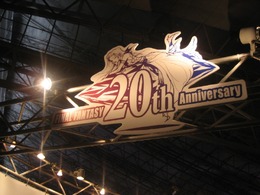 「ファイナルファンタジー20周年記念展示」では過去作がズラリ