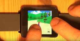 スマートウォッチで『マリオ64』『MHP2G』が動作！でも指でほぼ見えない…