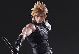 PLAY ARTS改『FF VII REMAKE』版クラウド/バレットのフィギュアが登場