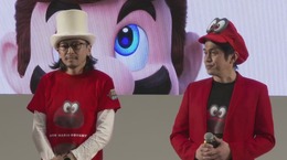 『スーパーマリオ オデッセイ』新アクション「帽子投げ」もお披露目! 開発者が語るステージ映像が公開