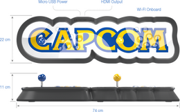 ジョイスティック型ゲーム機「Capcom Home Arcade」海外向けに発表!アーケード16タイトルを収録