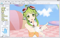 ボーカロイド「GUMI」がCLIP STUDIO ACTION最新版に ― 3Dアニメーションを手軽に制作可能 画像