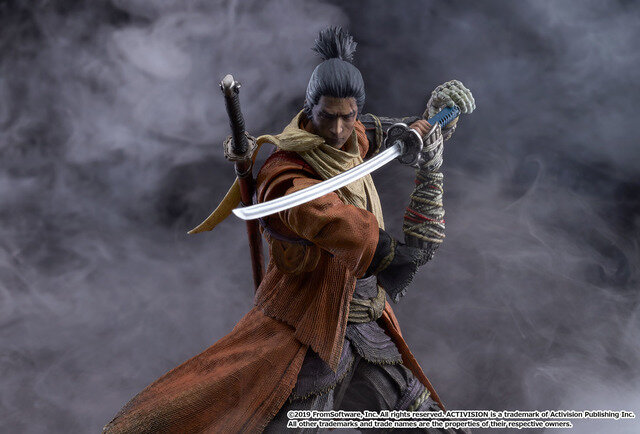 『SEKIRO』主人公「隻狼」のfigmaが予約受付開始―義手忍具がセットになった「DXエディション」も併せて登場