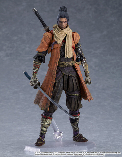 『SEKIRO』主人公「隻狼」のfigmaが予約受付開始―義手忍具がセットになった「DXエディション」も併せて登場