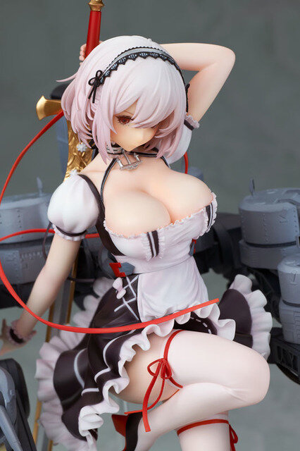 「アズールレーン シリアス 1/8スケール 完成品フィギュア」25,850円(税込)（C） 2017 Manjuu Co.，Ltd. ＆ Yongshi Co.，Ltd. All Rights Reserved.（C） 2017 Yostar， Inc. All Rights Reserved.