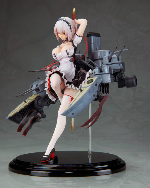 「アズールレーン シリアス 1/8スケール 完成品フィギュア」25,850円(税込)（C） 2017 Manjuu Co.，Ltd. ＆ Yongshi Co.，Ltd. All Rights Reserved.（C） 2017 Yostar， Inc. All Rights Reserved.