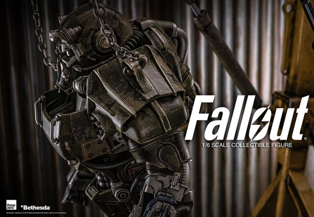 ヘルメットの着脱も可能 Fallout パワーアーマー T 60 迷彩バージョンフィギュアが6月25日から予約受付 インサイド