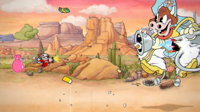 『Cuphead』二段ジャンプ＆ローリングで新たな攻略法も！ 新キャラ「ミス・チャールス」が登場するDLC新映像【Nintendo Direct】