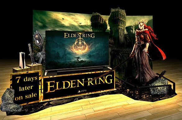 2月19日より全国のソニーストアで『ELDEN RING』発売記念展示が開催―BRAVIA XRでゲームプレイ映像を放映