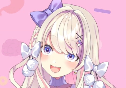 目力凄まじい強烈VTuber「わたがしうのう」誕生！キャラデザは「鈴原るる」らのママ・さいねさん