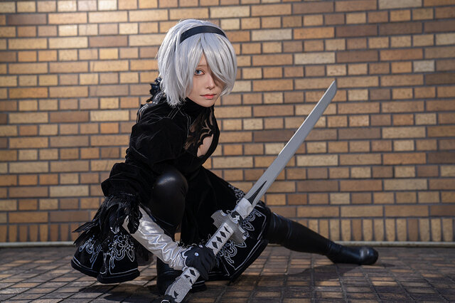 2B『NieR :Automata』／モデル：nagi（@takanashi_nagi_）、撮影：tama