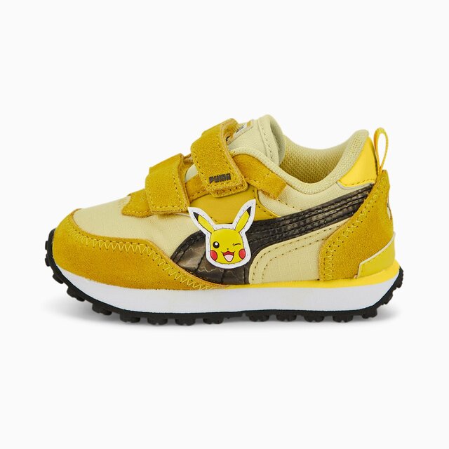 「PUMA」×『ポケモン』コラボ、12日から販売開始！ピカチュウや初代“御三家”をイメージしたスニーカーがスタイリッシュ