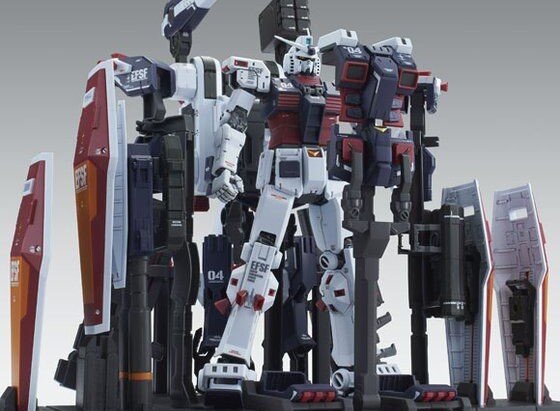 MG「フルアーマー・ガンダム Ver.Ka」を極める！2種の新型武器とアーマーハンガーのセットが本日27日12時より再販