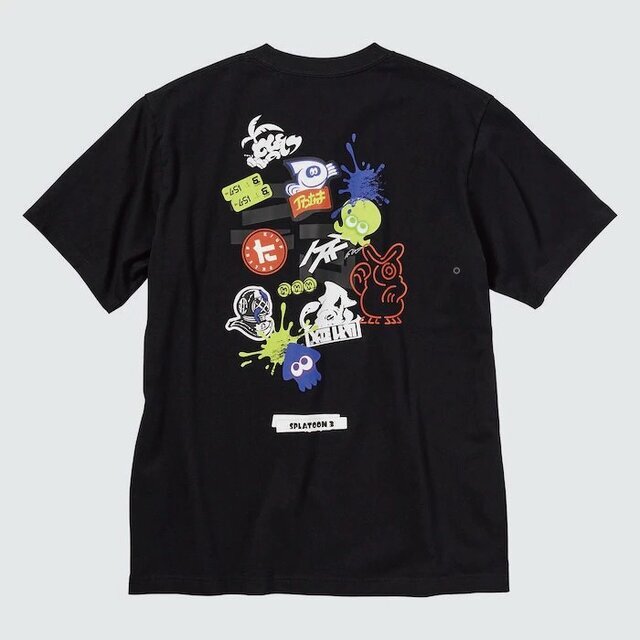 『スプラトゥーン3』×「ユニクロ」コラボTシャツが本日24日発売！ナワバリバトルの世界観や躍動感あるインクを、ダイナミックにデザイン