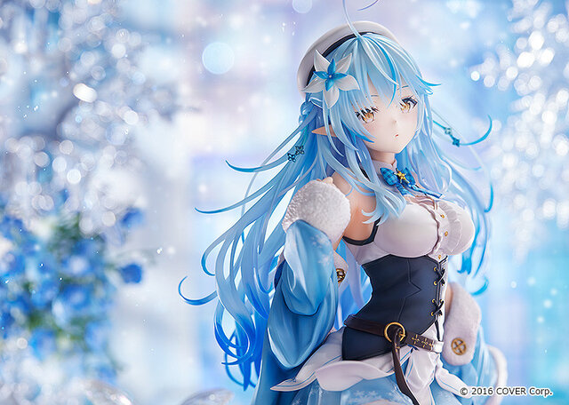 「ホロライブ」の人気VTuber「雪花ラミィ」フィギュアが予約受付開始！髪の毛の造形から透けた素材のスカートまで徹底再現