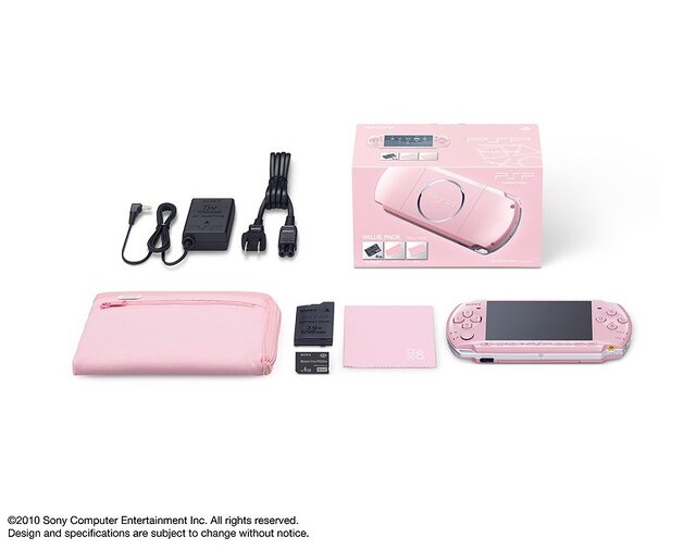 PSPとJILLSTUARTがコラボ！PSP-3000「Sweet Limited Package
