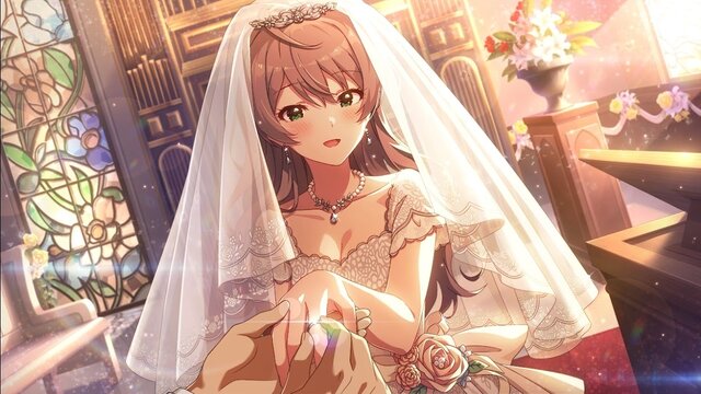 ウェディングドレス風の衣装がセクシー！『ミリシタ』より「桜守歌織」がイラストをモチーフに立体化ー初回限定には普段の髪型と「照れ顔」が付属