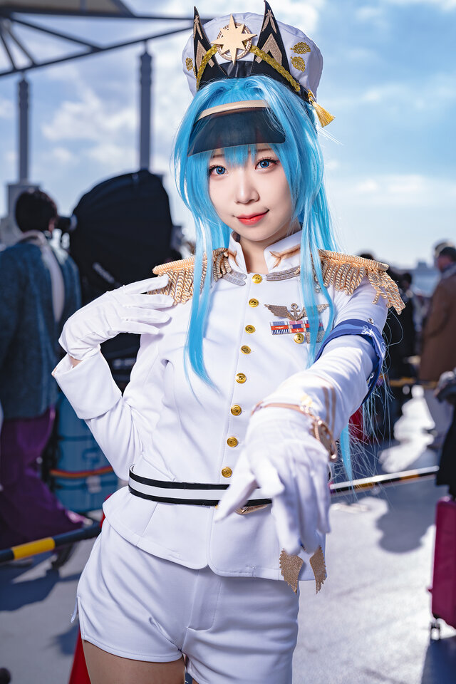 ヘルム『勝利の女神:NIKKE』（一般参加）／Hattie（X：@hattie_cos）