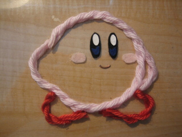 これが本当の Kirby S Epic Yarn 毛糸で作るカービィ 1枚目の写真 画像 インサイド