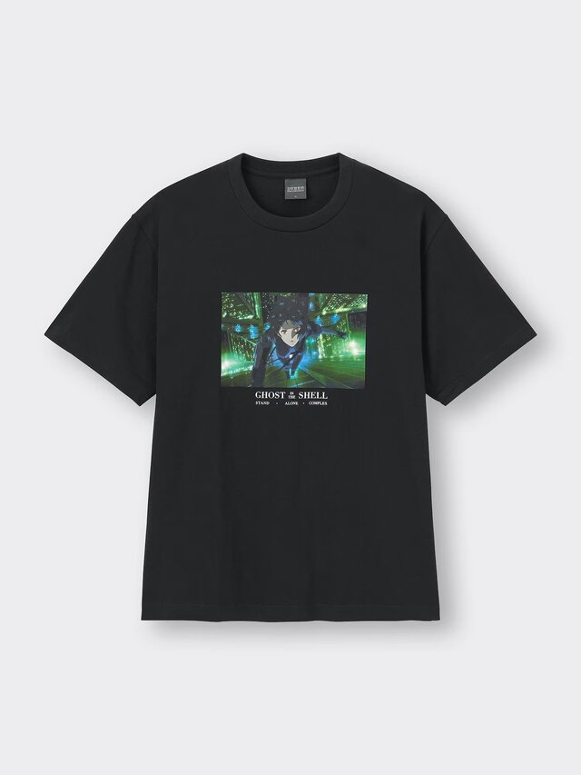 「攻殻機動隊 S.A.C.」GUコラボTシャツが7月22日発売！バトーが描かれたハードボイルドなデザインや、作中で印象的なあの場面も