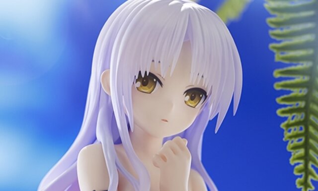 スク水を大胆に着こなす！？「Angel Beats!」天使こと「立華かなで」フィギュアがインパクト抜群―さすがに照れたような上目遣いに