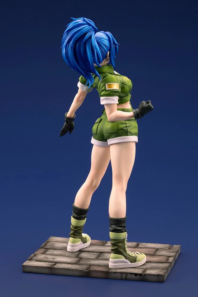 『KOF‘97』時代の「レオナ」が美少女フィギュア化！当時の面影を残しつつ、超必殺技「リボルスパーク」のビシッとした決めポーズを再現