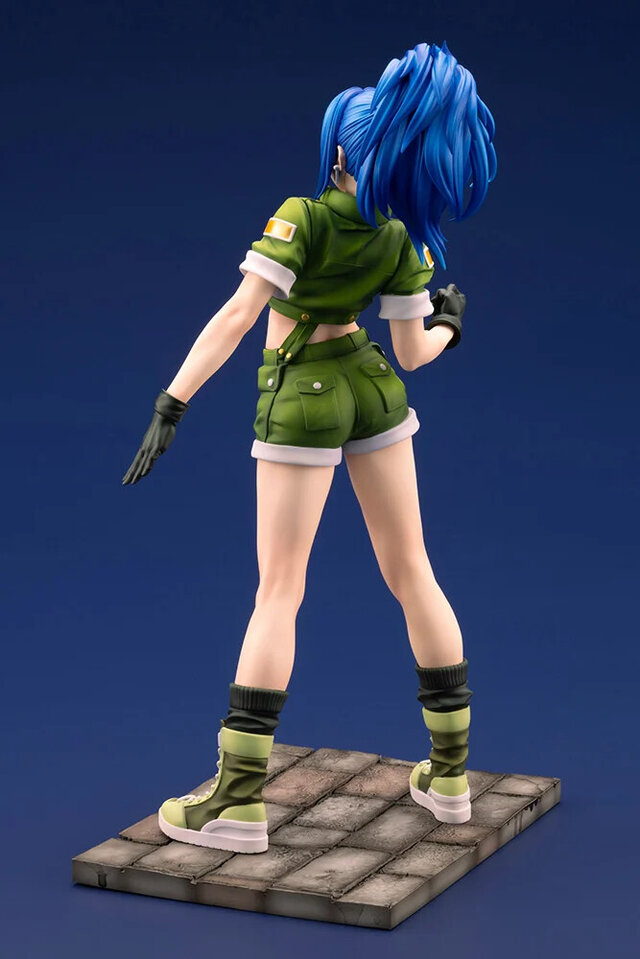 『KOF‘97』時代の「レオナ」が美少女フィギュア化！当時の面影を残しつつ、超必殺技「リボルスパーク」のビシッとした決めポーズを再現