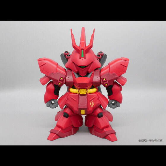 全高約24cm、深紅のボディが存在感抜群！「機動戦士ガンダム 逆襲のシャア」より、シャアの愛機「サザビー」がジャンボソフビフィギュアSDに