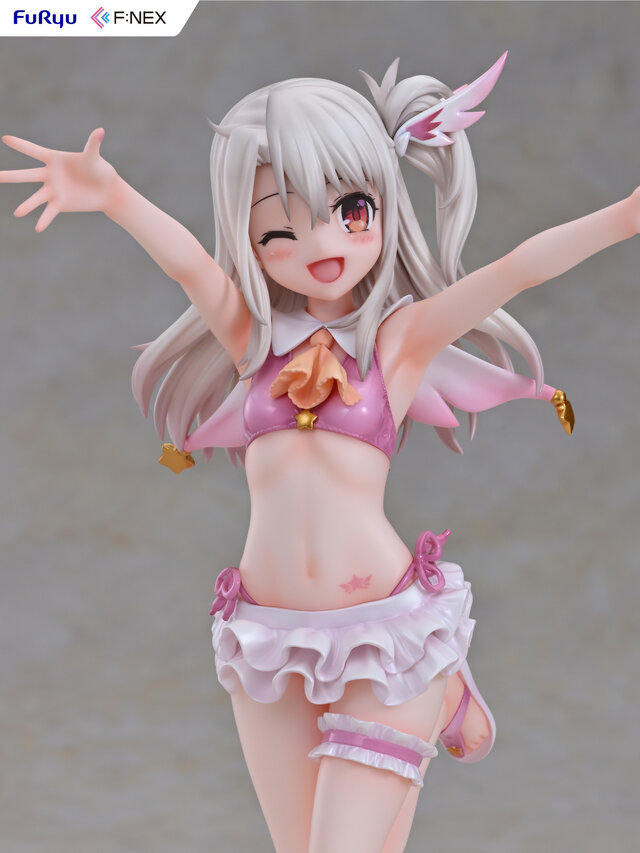 ぷにぷにのお腹に惹かれる？「Fate/kaleid liner プリズマ☆イリヤ ツヴァイ！」より「イリヤ」と「美遊」が立体化―キュートな水着で夏を楽しむ2人がほほえましい