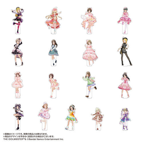 お値段約42万円！『デレステ』全アイドル190名分の3Dアクリルスタンドセットが壮観