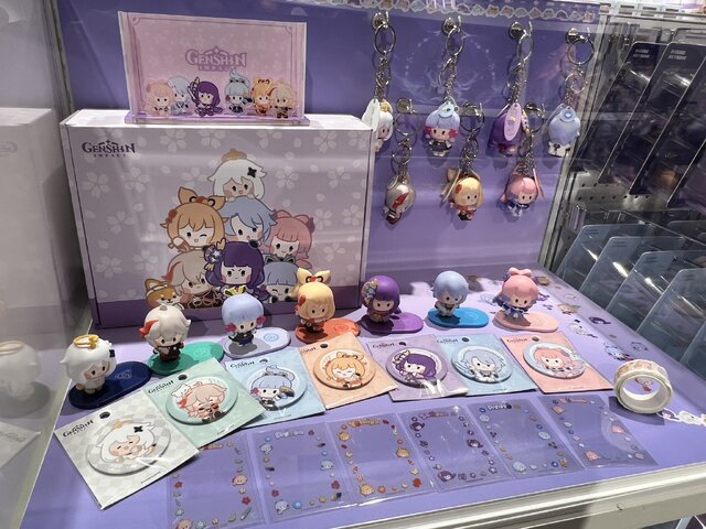 「原神minini POP-UP」フォトレポート！一段とキュートになった「稲妻」のキャラクターたちが渋谷に出現