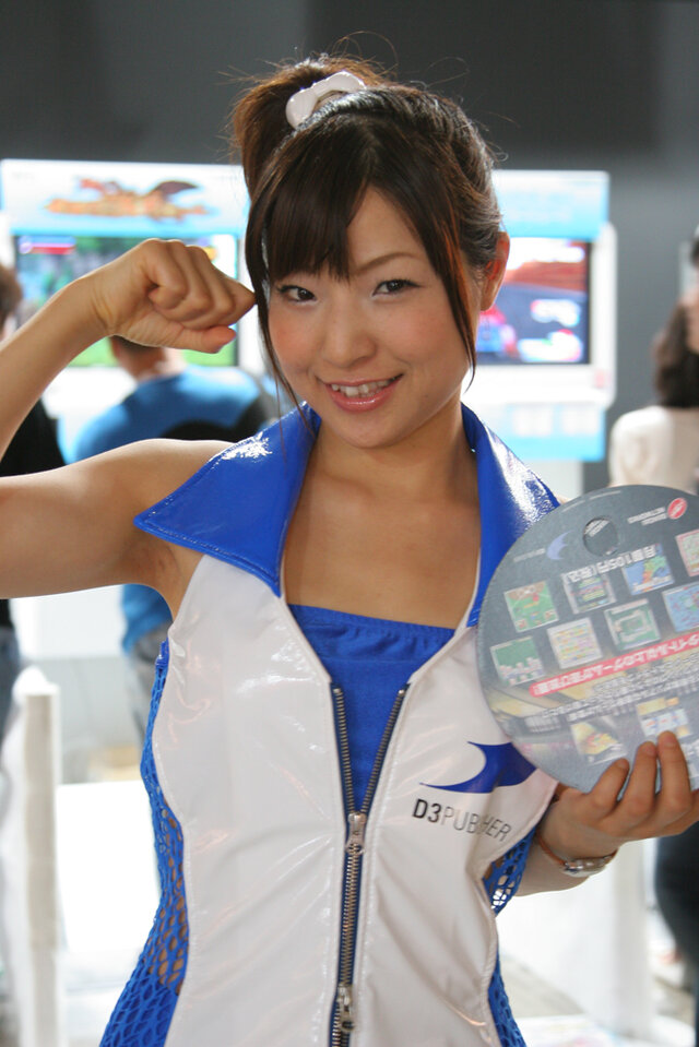 【TGS2007】コンパニオンフォト：コーエー・D3・タカラトミー・ジャレコ・レベル5編