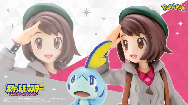 『ポケモン剣盾』主人公「マサル＆ヒバニー」フィギュアが登場！ありがひとし氏のイラストで立体化―一緒に並べたい「ユウリ＆メッソン」も再販