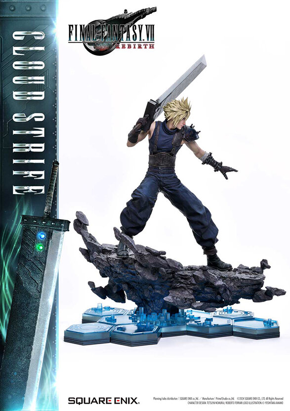 お値段なんと約57万円！『FF7リバース』より「クラウド・ストライフ vs セフィロス」が1/4スタチュー化ー圧倒的クオリティ、多彩なパーツで自分好みにディスプレイ