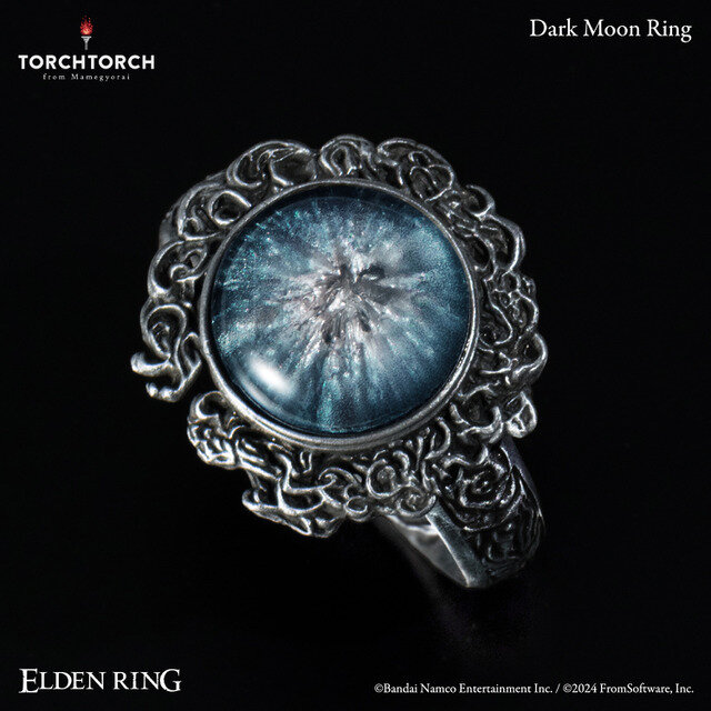 『ELDEN RING』アイテム完全再現！TORCH TORCHとのコラボアクセサリー魔女ラニにまつわる「暗月の指輪」商品化決定―2025年6月に発売