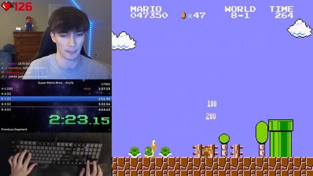 前回とは0.066秒差！初代『スーパーマリオブラザーズ』RTA、Any%世界記録が更新