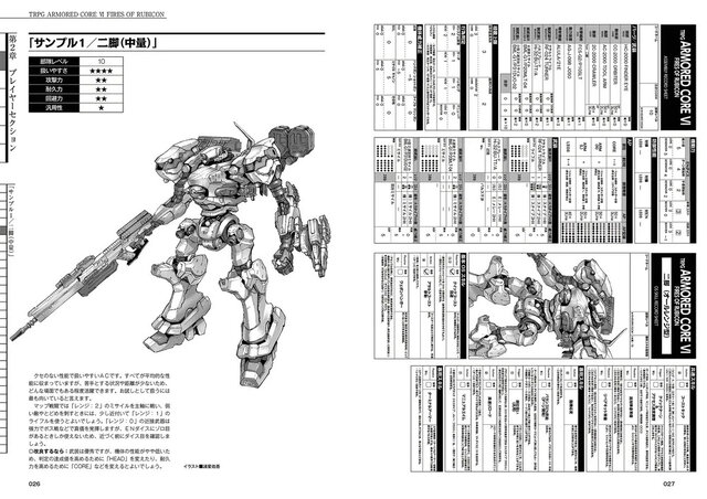 TRPG版『アーマード・コア6』発売！原作のストーリーを追体験、364ページという圧巻のボリューム