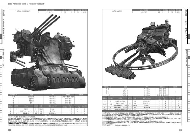 TRPG版『アーマード・コア6』発売！原作のストーリーを追体験、364ページという圧巻のボリューム