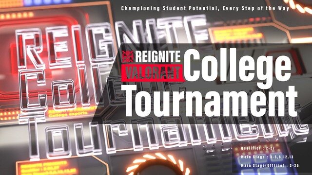 eスポーツチームREIGNITE、大学生限定の『VALORANT』大会を開催―優勝チームはプロ選手とのエキシビションマッチへ