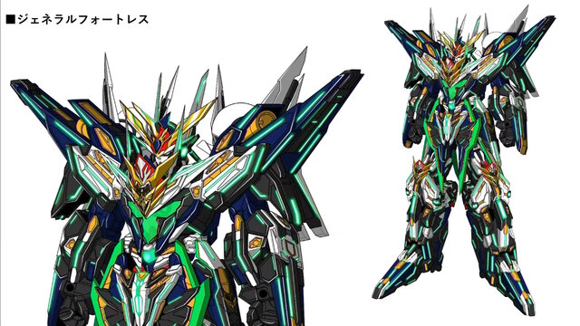 全機揃えた合体形態「ジェネラルフォートレス」がデカい！「SDW HEROES」新作ガンプラ3商品の最新画像が一挙公開