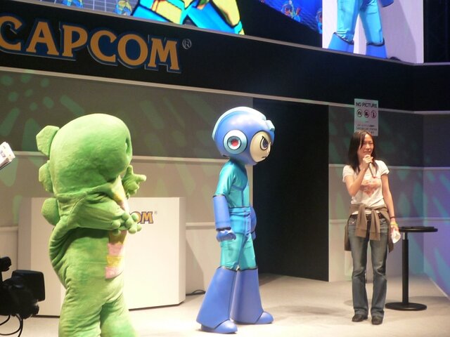 【TGS 2010】メガマンとガチャピンが夢のコラボ、その名はメガピン