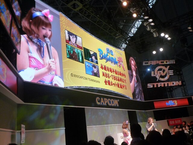 【TGS 2010】『戦国BASARA3』1日限定ステージ ― 会場は女性ファンで超満員