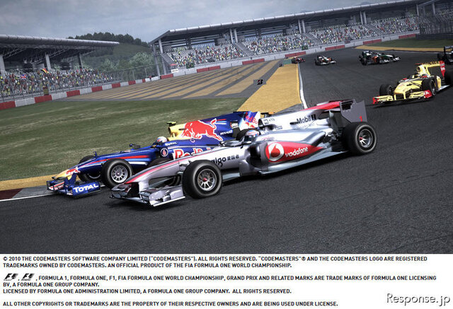 F1 2010完成披露会 F1 2010（※写真はすべて開発中のもの）