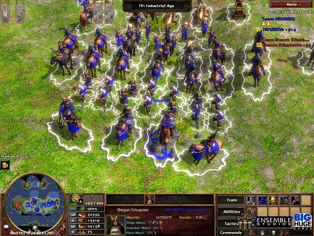 今どきゲーム事情■HOUKOU：『Age of EmpiresIII：The Asian Dynasties』のプレイアブルデモ（英語版）が登場！〜製品版は「11月16日発売」正式に決定！〜