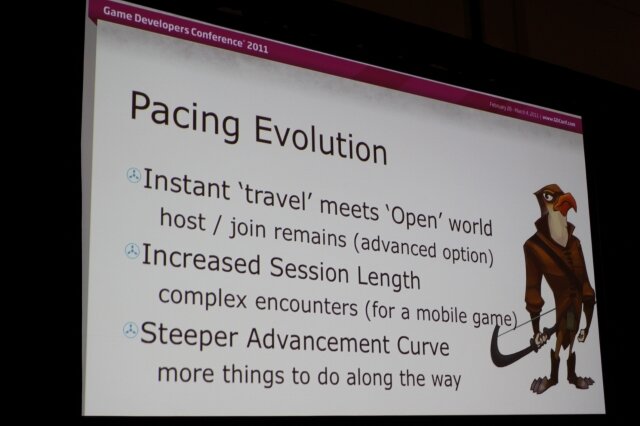 【GDC2011】本格的なMMORPGをスマートフォンで実現するための進化させるゲームデザイン