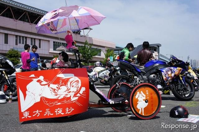 東京お台場に、約1000台の痛車が集結した