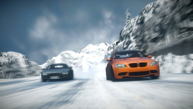 【gamescom 2011】崩れ落ちる雪山で壮絶なレースが始まる～『Need for Speed: The Run』 