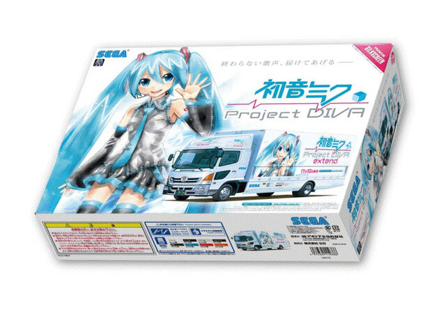 『初音ミク –Project DIVA-』営業車プラモデル