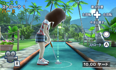 3DSで気軽にパターゴルフが楽しめる『Fun! Fun! Minigolf TOUCH!』 ― Miiも使用可能